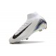 Sale Nike Air Zoom Mercurial Superfly 10 Elite FG White and Bule Mens Soccer Cleats