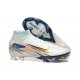 Sale Nike Air Zoom Mercurial Superfly 10 Elite FG White and Gold Mens Soccer Cleats