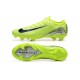 Sale Nike Air Zoom Mercurial Vapor 16 Elite FG Mens Neongreen and Black Soccer Cleats