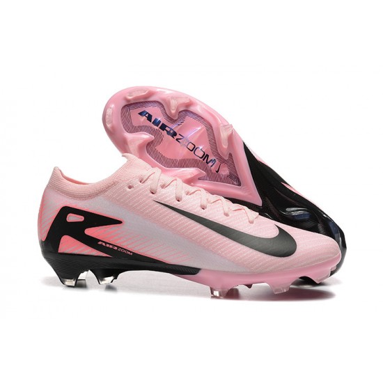 Sale Nike Air Zoom Mercurial Vapor 16 Elite FG Mens Pink and Black Soccer Cleats