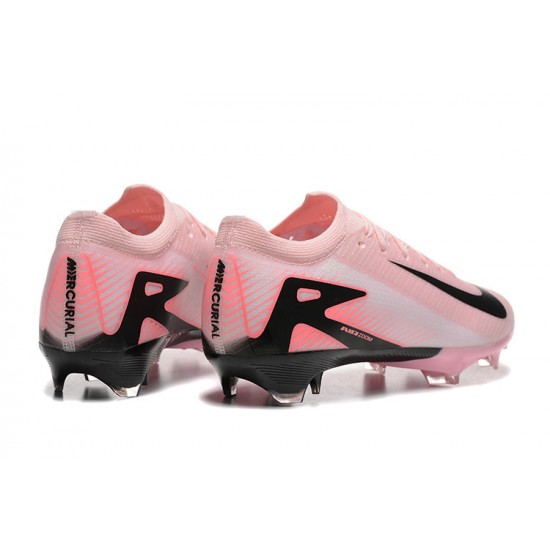 Sale Nike Air Zoom Mercurial Vapor 16 Elite FG Mens Pink and Black Soccer Cleats