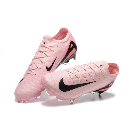 Sale Nike Air Zoom Mercurial Vapor 16 Elite FG Mens Pink and Black Soccer Cleats