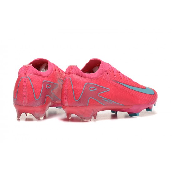 Sale Nike Air Zoom Mercurial Vapor 16 Elite FG Mens Pink and Blue Soccer Cleats