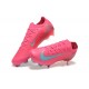 Sale Nike Air Zoom Mercurial Vapor 16 Elite FG Mens Pink and Blue Soccer Cleats