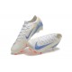 Sale Nike Air Zoom Mercurial Vapor 16 Elite FG White and Blue Mens Soccer Cleats