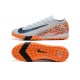 Sale Nike Air Zoom Mercurial Vapor 16 Elite TF Mens  Orange and White Soccer Cleats