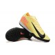 Sale Nike Air Zoom Mercurial Vapor 16 Elite TF Mens Black Yellow Soccer Cleats