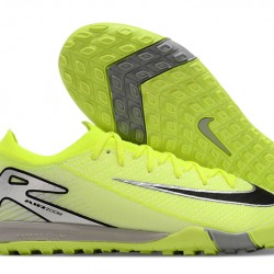 Nike Air Zoom Mercurial Vapor 16 Elite TF Mens Chartreuse Grey 