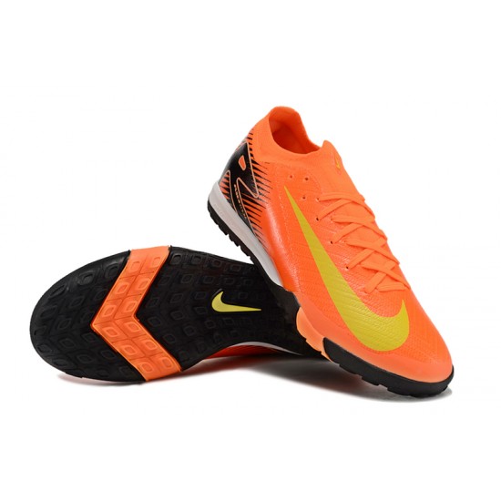 Sale Nike Air Zoom Mercurial Vapor 16 Elite TF Orange Black Soccer Cleats