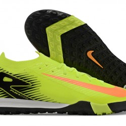 Nike Air Zoom Mercurial Vapor 16 Elite TF Orange and Chartreuse Mens 