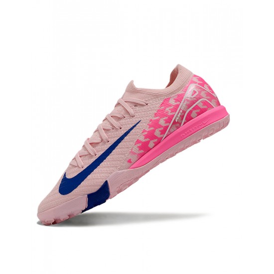 Sale Nike Air Zoom Mercurial Vapor 16 Elite TF Pink Blue Mens Soccer Cleats