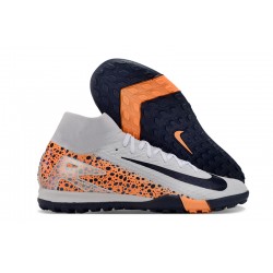 Nike Air Zoom Superfly 10 Mercurial Elite TF White Orange 