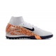 Sale Nike Air Zoom Superfly 10 Mercurial Elite TF White Orange Soccer Cleats