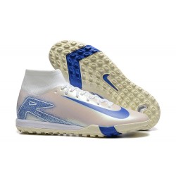 Nike Air Zoom Superfly 10 Mercurial Elite TF White and Blue 