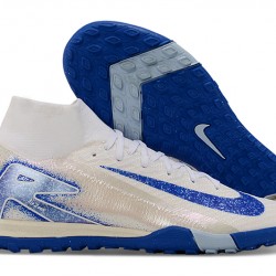 Nike Air Zoom Superfly 10 Mercurial Elite TF White ang Blue 