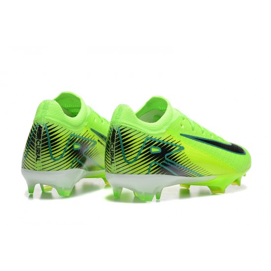 Sale Unisex Nike Air Zoom Mercurial Vapor 16 Elite FG Neongreen and  Black Soccer Cleats