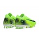 Sale Unisex Nike Air Zoom Mercurial Vapor 16 Elite FG Neongreen and  Black Soccer Cleats