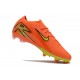 Unisex Nike Air Zoom Mercurial Vapor 16 Elite FG Orange Yellow