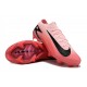 Unisex Nike Air Zoom Mercurial Vapor 16 Elite FG Pink and Black