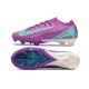 Sale Unisex Nike Air Zoom Mercurial Vapor 16 Elite FG Purple and Blue Soccer Cleats