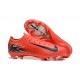 Sale Unisex Nike Air Zoom Mercurial Vapor 16 Elite FG Red and Black Soccer Cleats