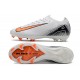 Unisex Nike Air Zoom Mercurial Vapor 16 Elite FG White and Orange