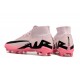 Nike Air Zoom Mercurial Superfly 9 Elite AG High Top Soccer Cleats Pink White Black
