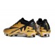 Nike Air Zoom Mercurial Vapor 15 Elite FG Low Soccer Cleats Gold Black