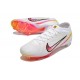 Sale Nike Air Zoom Mercurial Vapor 15 Elite FG Low Soccer Cleats White Peach