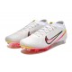 Nike Air Zoom Mercurial Vapor 15 Elite FG Low Soccer Cleats White Peach