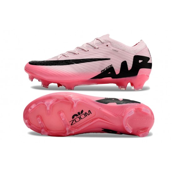 Sale Nike Air Zoom Mercurial Vapor 15 Elite FG Pink Black Ltpink Low Soccer Cleats