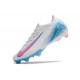 Nike Air Zoom Mercurial Vapor 16 Elite FG Low White Pink Blue