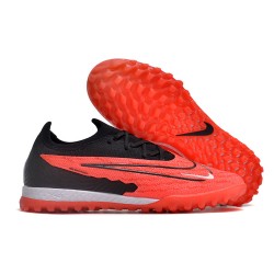 Nike Phantom GX Elite TF Red and Black Mens Soccer Cleats 