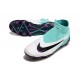 Unisex Nike Phantom GX Elite AG High top Teal Black Soccer Cleats