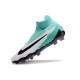 Unisex Nike Phantom GX Elite AG High top Teal Black Soccer Cleats 