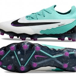 Unisex Nike Phantom GX Elite AG Teal Black Soccer Cleats 