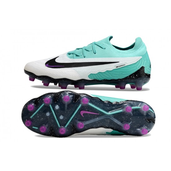 Unisex Nike Phantom GX Elite AG Teal Black Soccer Cleats