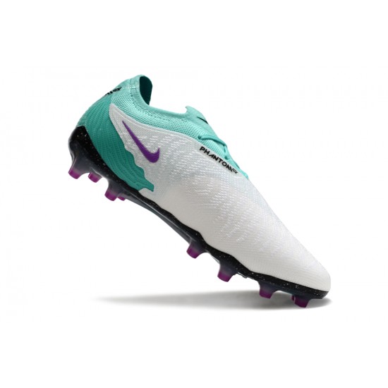 Unisex Nike Phantom GX Elite AG Teal Black Soccer Cleats 