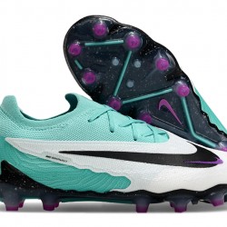 Unisex Nike Phantom GX Elite AG Teal Black Soccer Cleats 