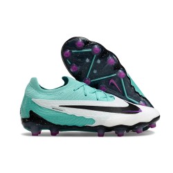 Unisex Nike Phantom GX Elite AG Teal Black Soccer Cleats 