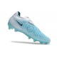 Unisex Nike Phantom GX Elite FG Blue White Soccer Cleats 