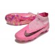 Sale Unisex Nike Phantom GX Elite FG High top Pink Soccer Cleats Soccer Cleats