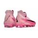 Unisex Nike Phantom GX Elite FG High top Pink Soccer Cleats 