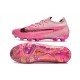 Unisex Nike Phantom GX Elite FG Pink Black Soccer Cleats