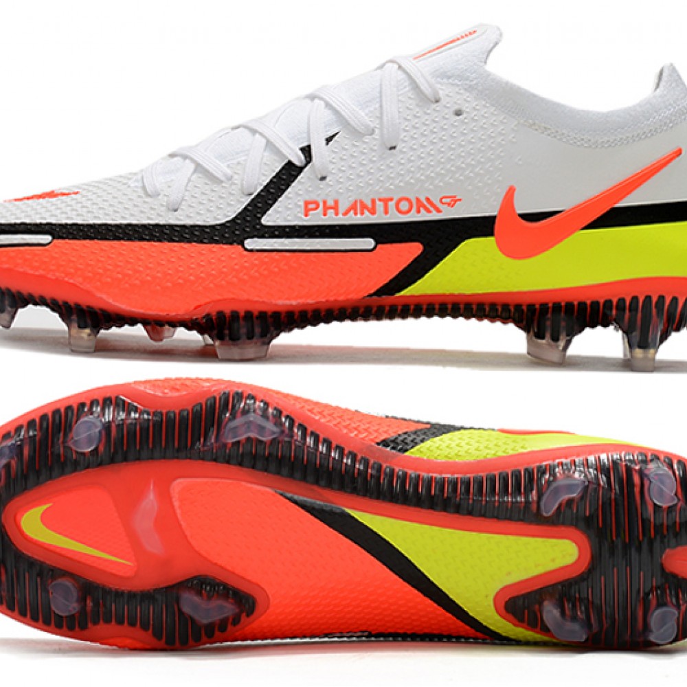 New Nike Phantom GT2 Elite FG Soccer Cleats White Low