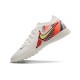 Nike Phantom GX II Elite TF White Yellow Mens Soccer Cleats