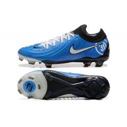 Nike Phantom Luna Elite FG Blue Black Mens Soccer Cleats 