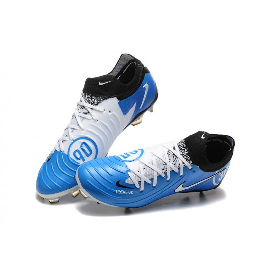 Nike Phantom Luna Elite FG Blue Black Mens Soccer Cleats 