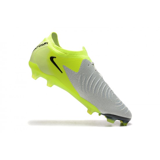 Nike Phantom Luna Elite FG Chartreuse Black Mens Soccer Cleats