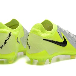 Nike Phantom Luna Elite FG Chartreuse Black Mens Soccer Cleats 